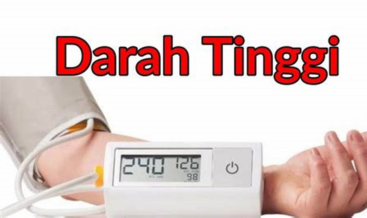 cara mengatasi tensi rendah